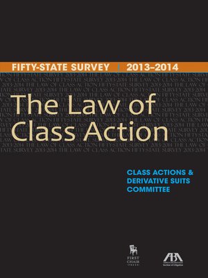cover image of Law of Class Action